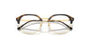 Ray-Ban RX7229 Eyeglasses / Black On Silver №2000 / Size 51