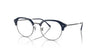 Ray-Ban RX7229 Eyeglasses / Blue On Gunmetal №8210 / Size 53