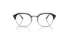 Ray-Ban RX7229 Eyeglasses / Black On Silver №2000 / Size 51
