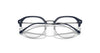 Ray-Ban RX7229 Eyeglasses / Black On Silver №2000 / Size 51