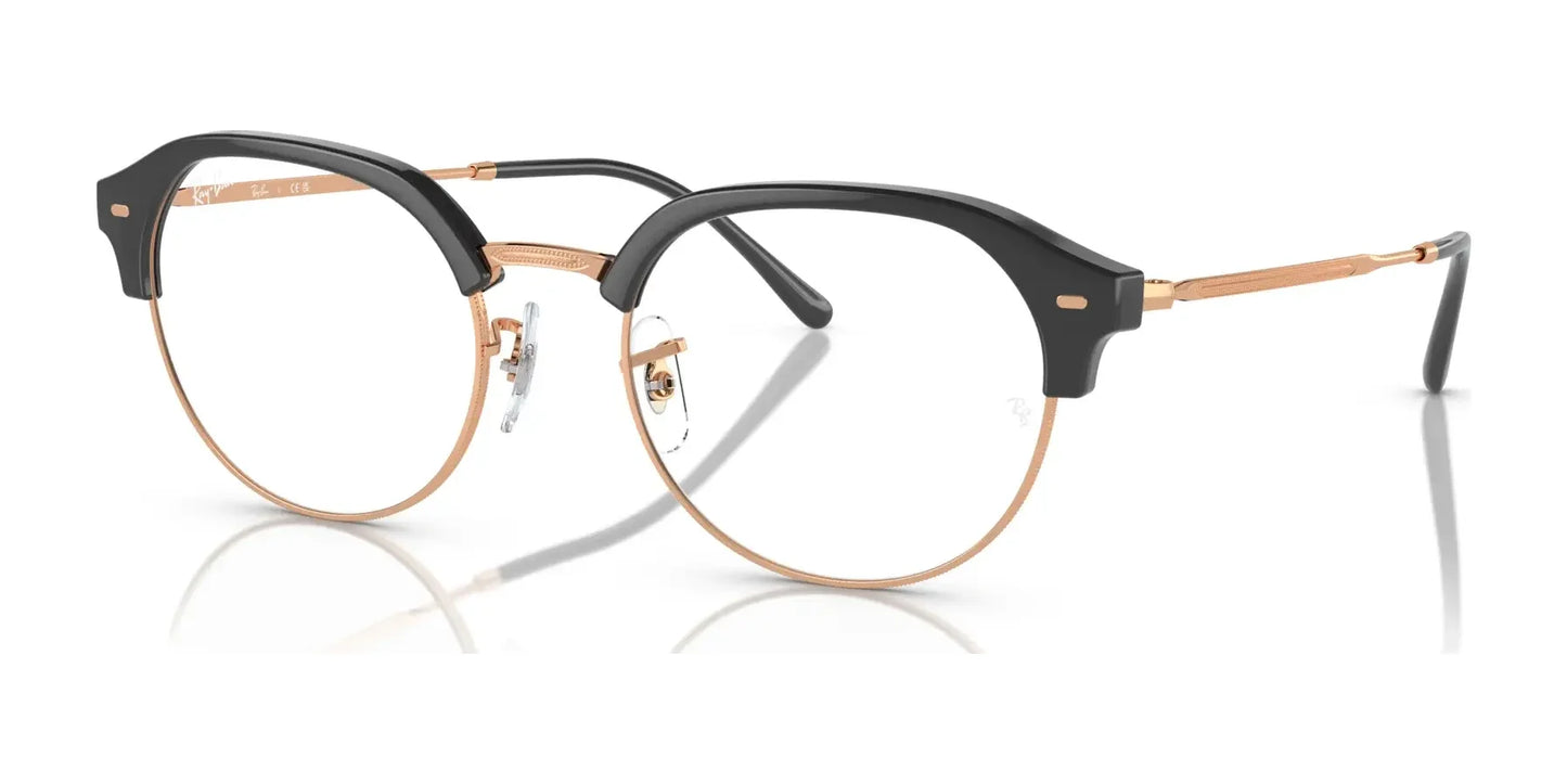 Ray-Ban RX7229 Eyeglasses Dark Grey On Rose Gold