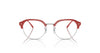 Ray-Ban RX7229 Eyeglasses / Black On Silver №2000 / Size 51