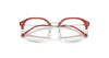 Ray-Ban RX7229 Eyeglasses / Black On Silver №2000 / Size 51