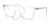 Ray-Ban ALAIN RX7239F Eyeglasses | Size 54 / Transparent №2001