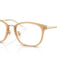 Transparent Brown On Pale Gold №8473