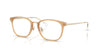 Ray-Ban RX7247D Eyeglasses | Size 51 / Transparent Brown On Pale Gold №8473