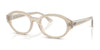 Ray-Ban SHILO RX7257 Eyeglasses / Cloudy Warm White №8433 / Size 52