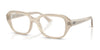 Ray-Ban SHEA RX7258F Eyeglasses | Size 51 / Cloudy Warm White №8433