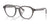 Ray-Ban RX7259D Eyeglasses | Size 52 / Transparent Dark Grey №8257