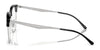 Ray-Ban RX7318D Eyeglasses | Size 54 / Black On Silver №2000