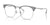 Ray-Ban RX7318D Eyeglasses | Size 54 / Transparent Grey On Silver №8326