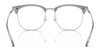 Ray-Ban RX7318D Eyeglasses | Size 54 / Black On Silver №2000
