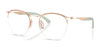 Ray-Ban RX7553 Eyeglasses / Rose Gold №3217 / Size 50