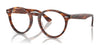 Ray-Ban LARRY RX7680V Eyeglasses / Striped Havana №2144 / Size 49