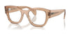 Ray-Ban JORGE RX7681V Eyeglasses | Size 52 / Transparent Light Brown №8353