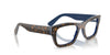 Ray-Ban JOSEPH RX7683V Eyeglasses | Size 55 / Havana Grey On Gradient Blu №8391
