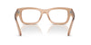 Ray-Ban JOSEPH RX7683V Eyeglasses | Size 55 / Havana Grey On Gradient Blu №8391