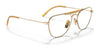 Ray-Ban RX8064V Eyeglasses | Size 53 / Gold №1220 / Clear