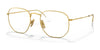 Ray-Ban HEXAGONAL RX8148V Eyeglasses / Gold №1225 / Size 51