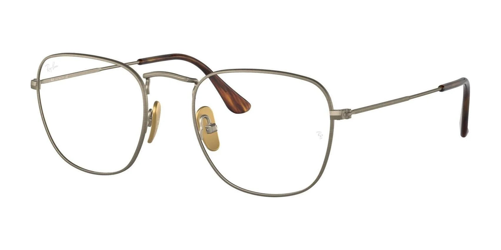 Ray-Ban FRANK RX8157V Eyeglasses Demigloss Antique Gold