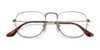 Ray-Ban FRANK RX8157V Eyeglasses | Size 48 / Demigloss Antique Gold №1222 / Clear