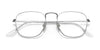 Ray-Ban FRANK RX8157V Eyeglasses | Size 48 / Demigloss Antique Gold №1222 / Clear