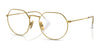 Ray-Ban RX8165V Eyeglasses | Size 49 / Gold №1225