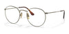 Ray-Ban ROUND RX8247V Eyeglasses / Antique Gold №1222 / Size 47