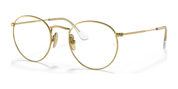 Ray-Ban ROUND RX8247V Eyeglasses / Gold №1225 / Size 50