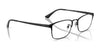 Ray-Ban RX8772D Eyeglasses / Black On Silver №1235 / Size 54