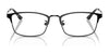 Ray-Ban RX8772D Eyeglasses / Black On Silver №1235 / Size 54