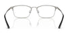 Ray-Ban RX8772D Eyeglasses / Black On Silver №1235 / Size 54