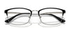 Ray-Ban RX8772D Eyeglasses / Black On Silver №1235 / Size 54