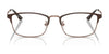 Ray-Ban RX8772D Eyeglasses / Black On Silver №1235 / Size 54