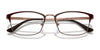 Ray-Ban RX8772D Eyeglasses / Black On Silver №1235 / Size 54