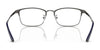 Ray-Ban RX8772D Eyeglasses / Black On Silver №1235 / Size 54