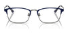 Ray-Ban RX8772D Eyeglasses / Black On Silver №1235 / Size 54