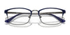 Ray-Ban RX8772D Eyeglasses / Black On Silver №1235 / Size 54
