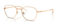 Ray-Ban RX8777D Eyeglasses Rosegold / Clear