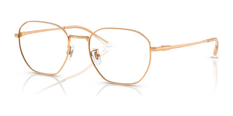 Ray-Ban RX8777D Eyeglasses Rosegold / Clear