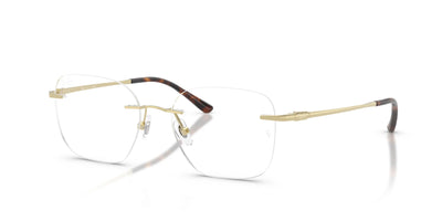 Ray-Ban RX8783D Eyeglasses Light Gold