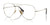 Ray-Ban AVIATOR TITANIUM RX8789 Eyeglasses | Size 58 / Arista Gold №1246
