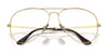 Ray-Ban AVIATOR TITANIUM RX8789 Eyeglasses | Size 58 / Arista Gold №1246