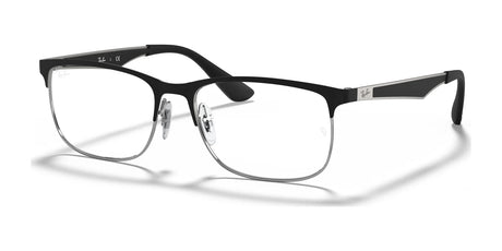 Ray-Ban RY1052 Eyeglasses Matte Black On Silver