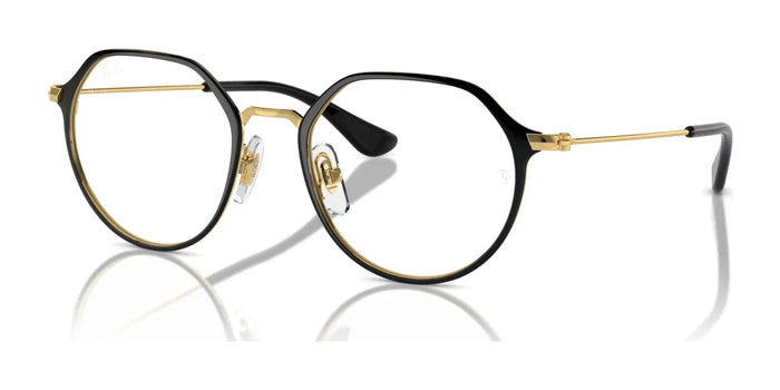 Ray-Ban RY1058 Eyeglasses / Black On Gold №4086 / Size 47