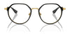 Ray-Ban RY1058 Eyeglasses / Black On Gold №4086 / Size 47