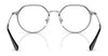 Ray-Ban RY1058F Eyeglasses | Size 49 / Black On Silver №4064