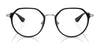 Ray-Ban RY1058F Eyeglasses | Size 49 / Black On Silver №4064