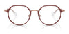 Ray-Ban RY1058F Eyeglasses | Size 49 / Black On Silver №4064