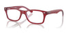 Ray-Ban RY1531 Eyeglasses | Size 48 / Top Red & Orange & Light Purple №3960
